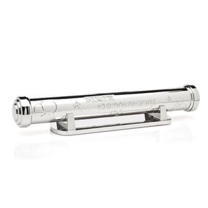 Godinger Baby's Stainless Steel Embossed Birth Certificate Holder W/ Base NEW